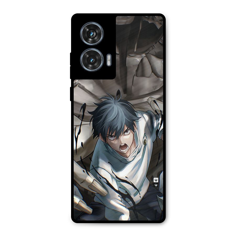 Yuta in the Battle Metal Back Case for Motorola Edge 50 Fusion