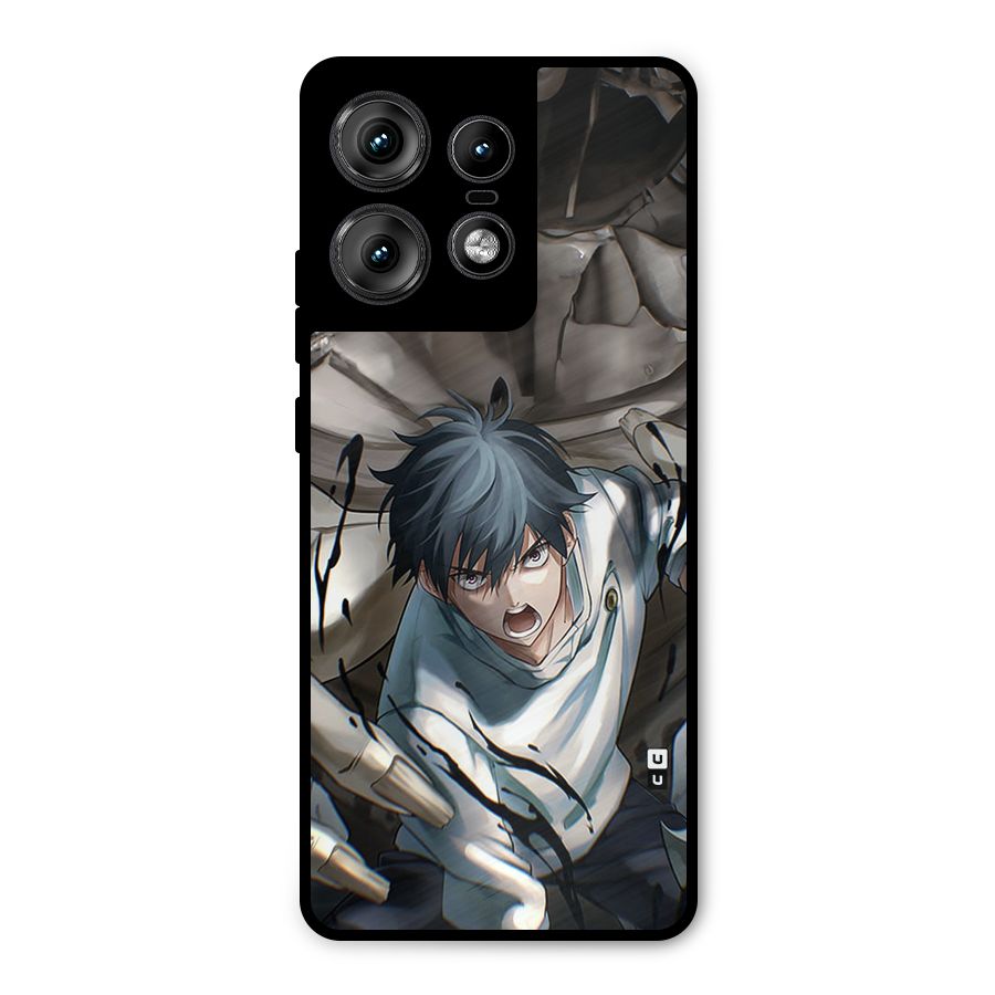 Yuta in the Battle Metal Back Case for Motorola Edge 50 Pro