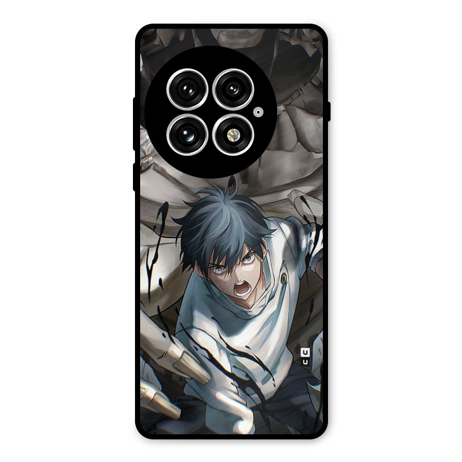 Yuta in the Battle Metal Back Case for OnePlus 13