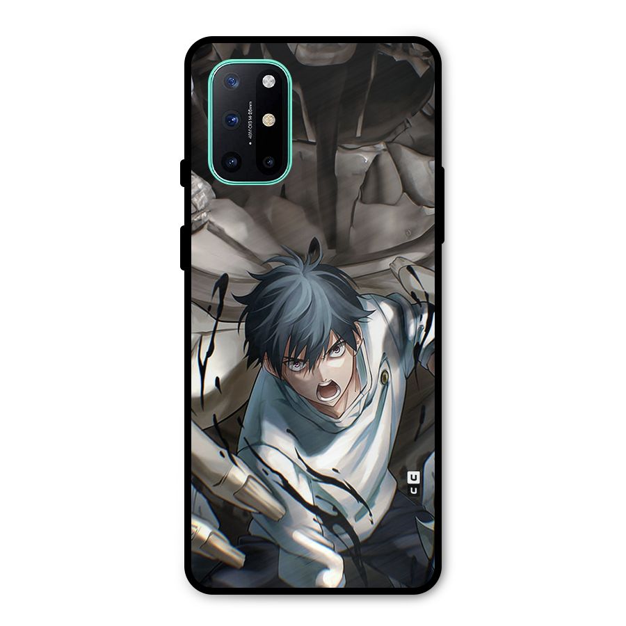 Yuta in the Battle Metal Back Case for OnePlus 8T