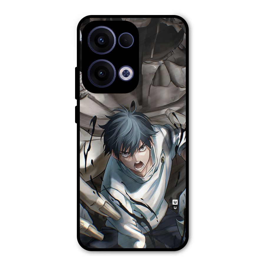 Yuta in the Battle Metal Back Case for Oppo Reno13