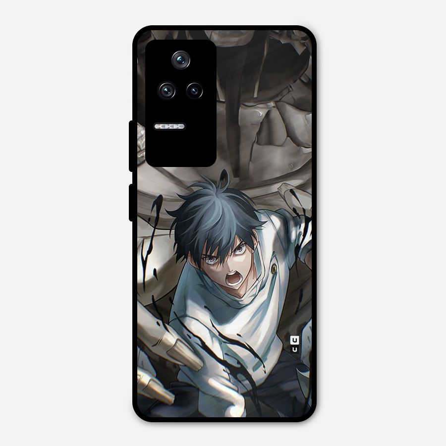 Yuta in the Battle Metal Back Case for Poco F4 5G