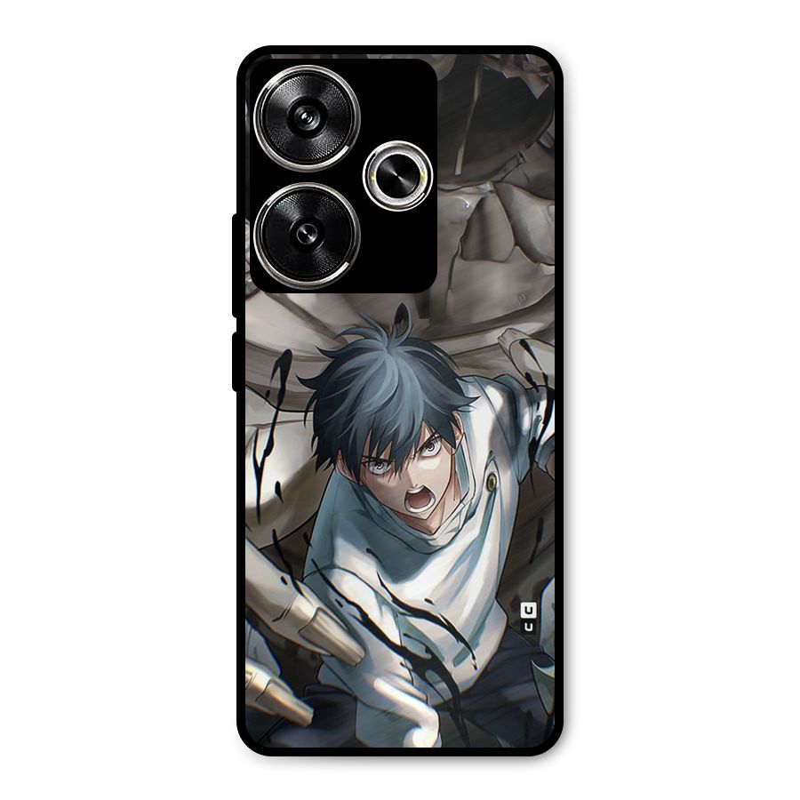 Yuta in the Battle Metal Back Case for Poco F6