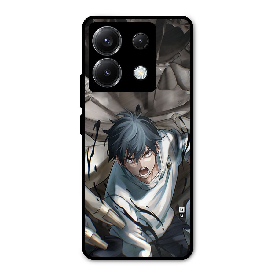Yuta in the Battle Metal Back Case for Poco X6
