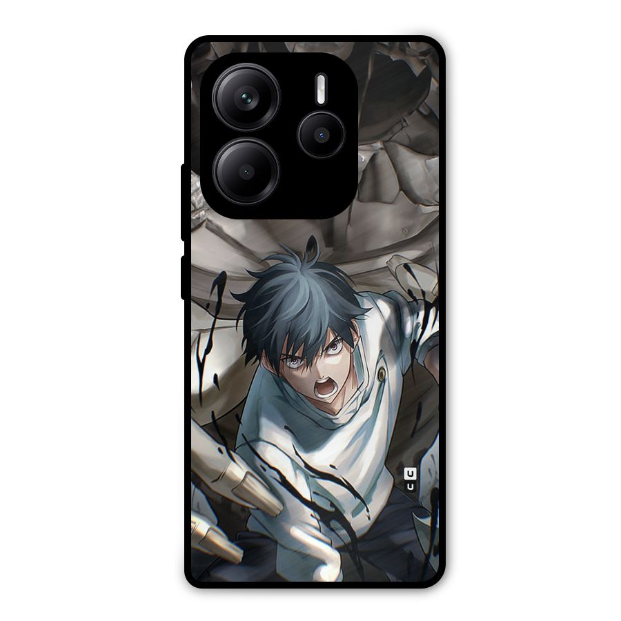 Yuta in the Battle Metal Back Case for Redmi Note 14 5G