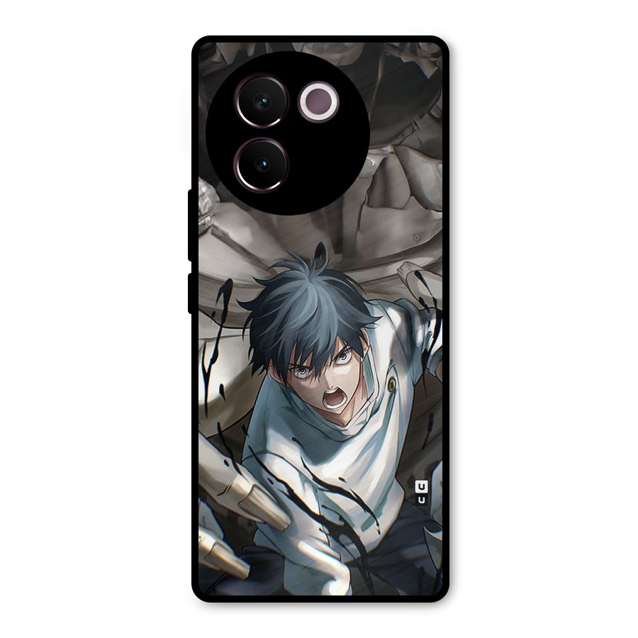 Yuta in the Battle Metal Back Case for Vivo V30e