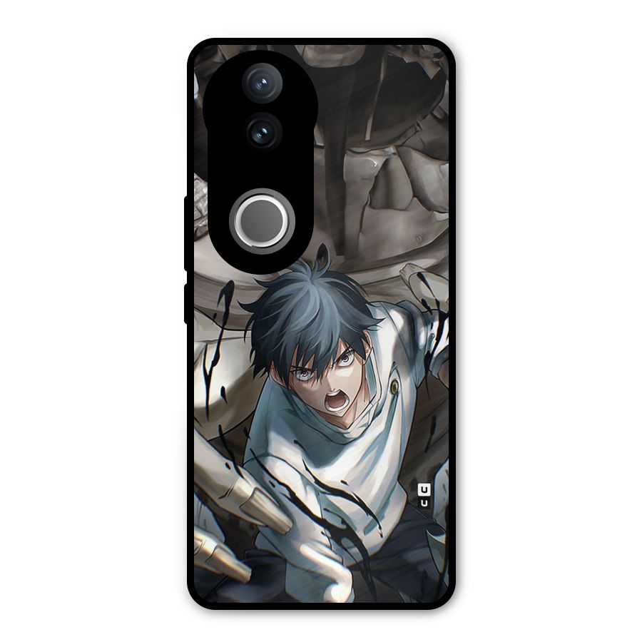 Yuta in the Battle Metal Back Case for Vivo V50e