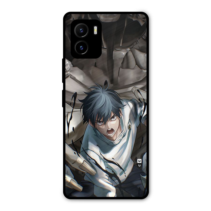Yuta in the Battle Metal Back Case for Vivo Y15s