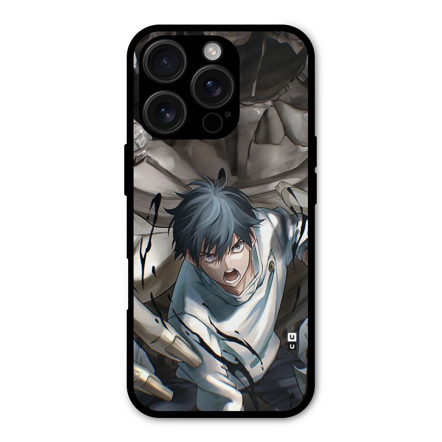Yuta in the Battle Metal Back Case for iPhone 16 Pro