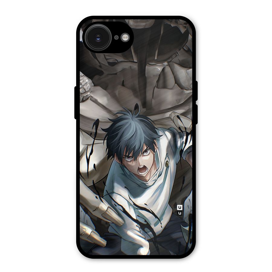 Yuta in the Battle Metal Back Case for iPhone 16e