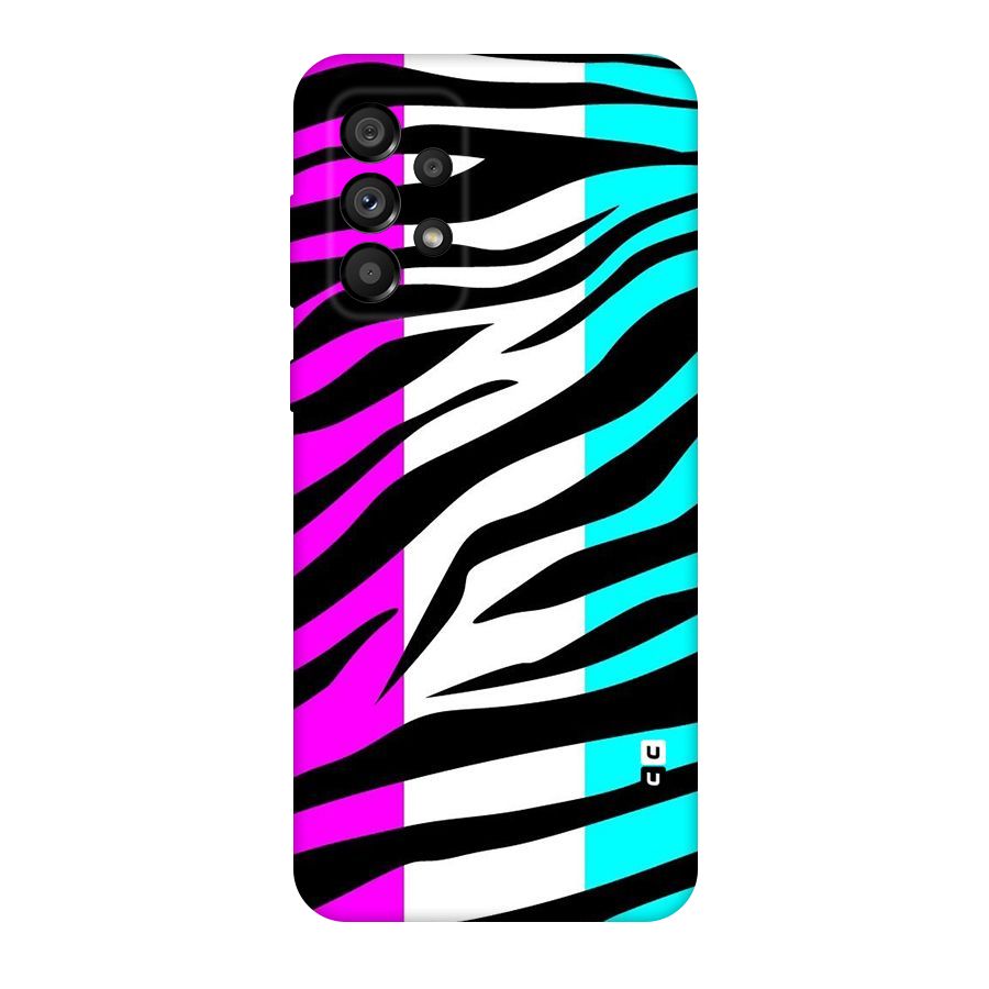 Zebra Texture Original Polycarbonate Back Case for Galaxy A73 5G
