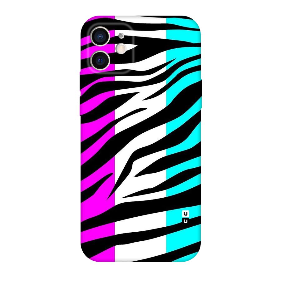 Zebra Texture Original Polycarbonate Back Case for iPhone 12