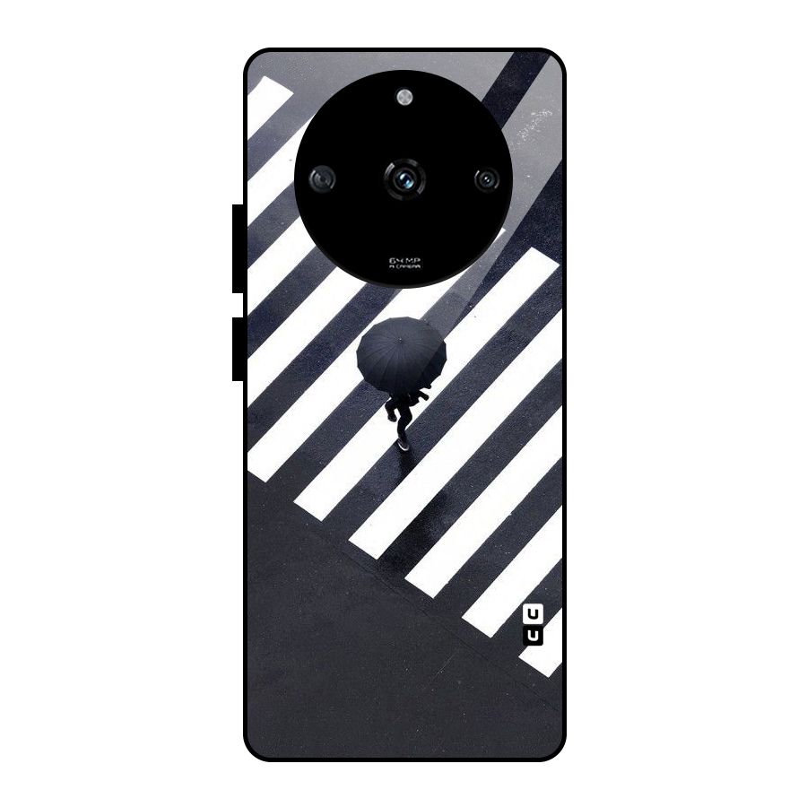 Zebra Walking Glass Back Case for Realme Narzo 60 5G