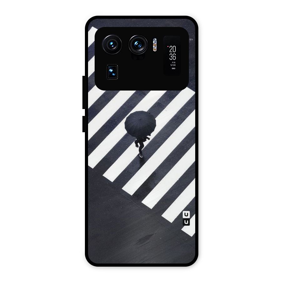 Zebra Walking Metal Back Case for Mi 11 Ultra