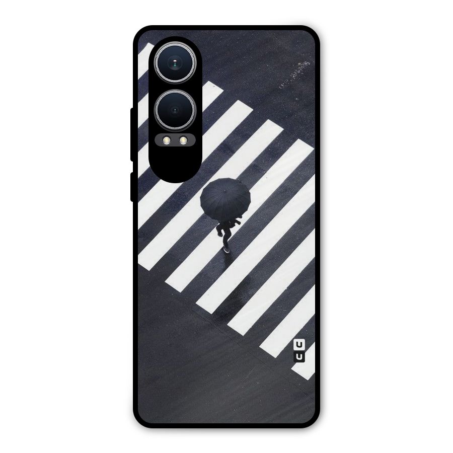 Zebra Walking Metal Back Case for OnePlus Nord CE4 Lite