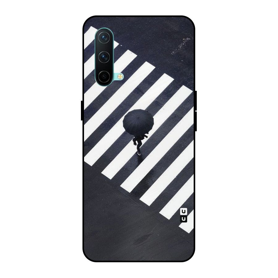 Zebra Walking Metal Back Case for OnePlus Nord CE 5G