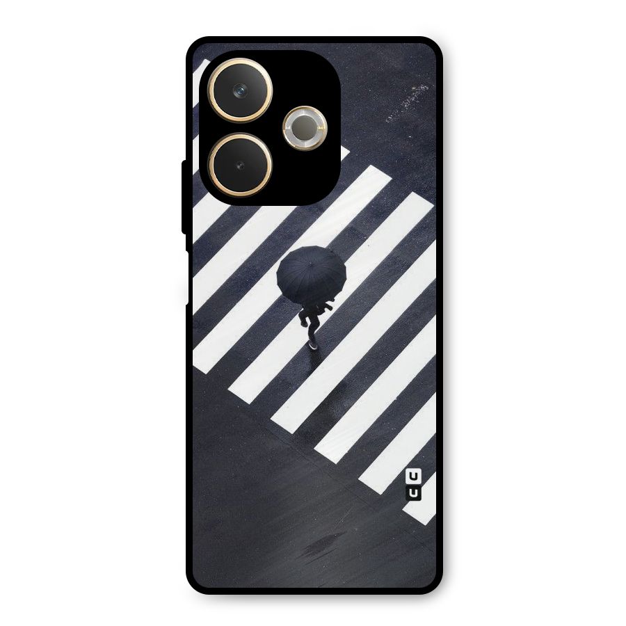 Zebra Walking Metal Back Case for Oppo A5 Pro