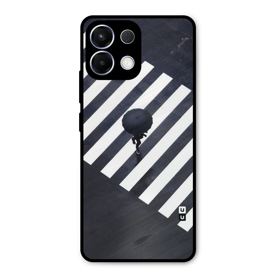 Zebra Walking Metal Back Case for Oppo K13