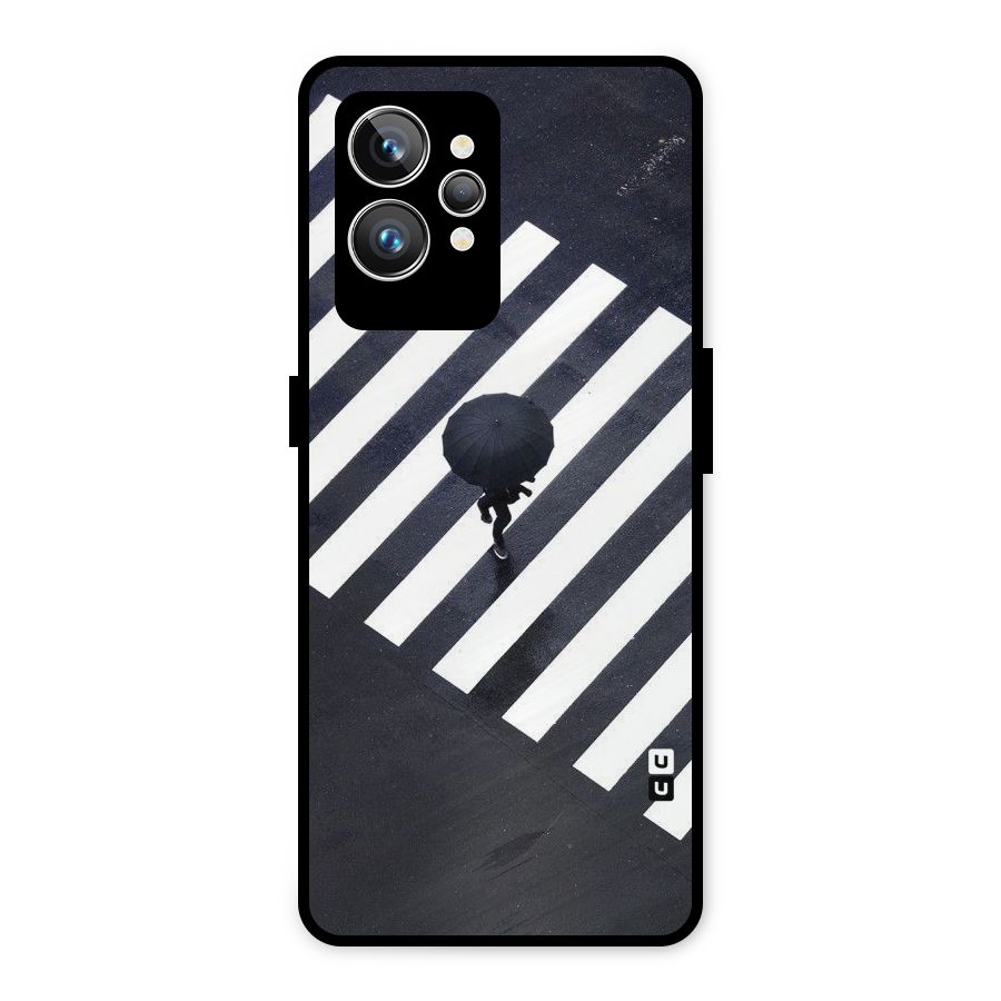 Zebra Walking Metal Back Case for Realme GT2 Pro