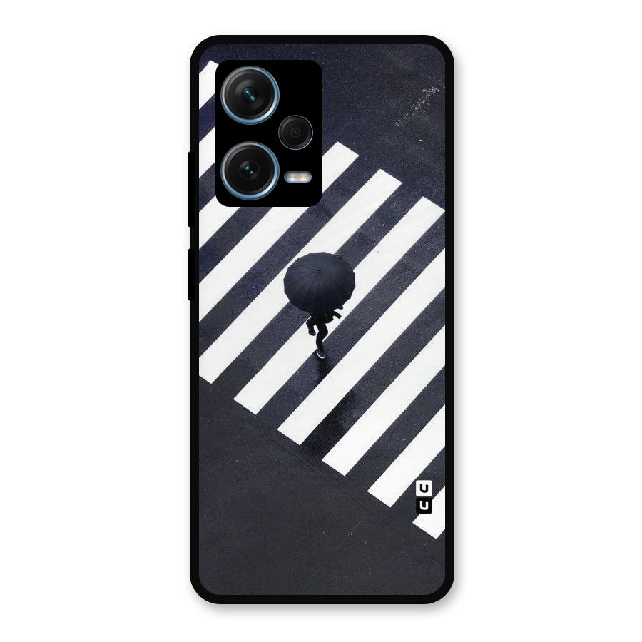 Zebra Walking Metal Back Case for Redmi Note 12 Pro Plus 5G