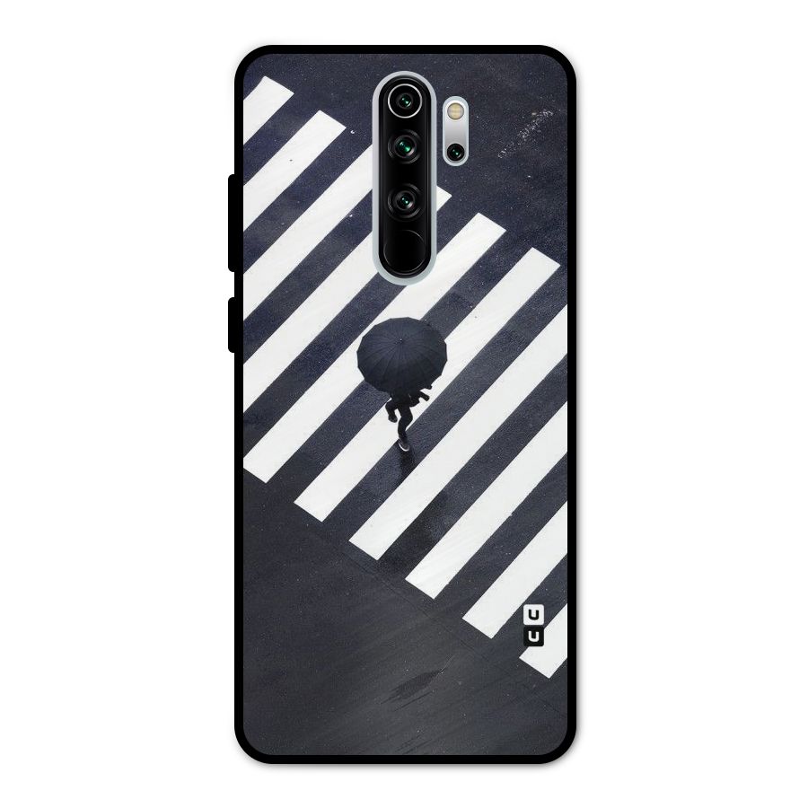 Zebra Walking Metal Back Case for Redmi Note 8 Pro