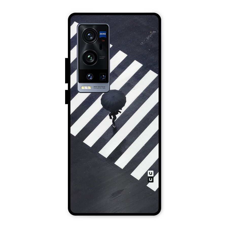 Zebra Walking Metal Back Case for Vivo X60 Pro Plus