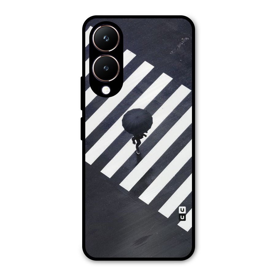 Zebra Walking Metal Back Case for Vivo Y28