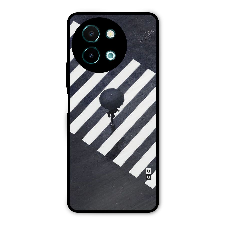 Zebra Walking Metal Back Case for Vivo Y58