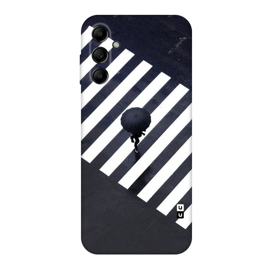 Zebra Walking Original Polycarbonate Back Case for Galaxy A14 5G