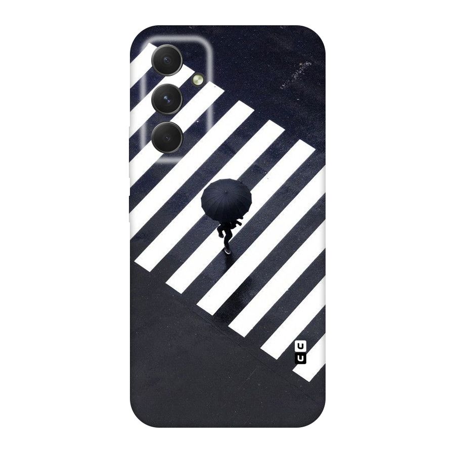 Zebra Walking Original Polycarbonate Back Case for Galaxy A54