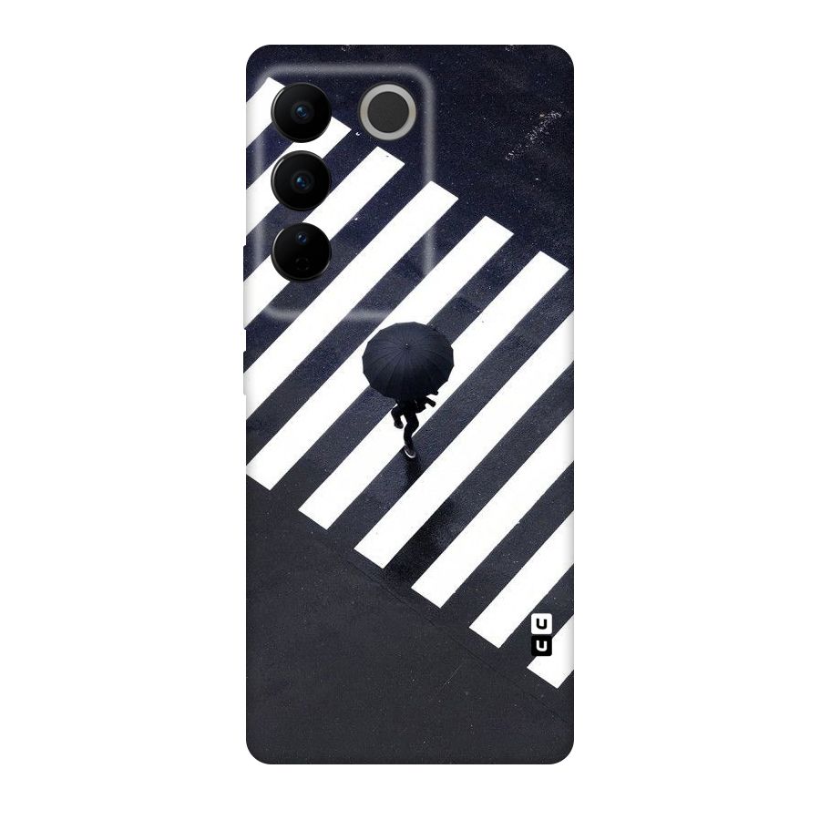 Zebra Walking Original Polycarbonate Back Case for Vivo V27