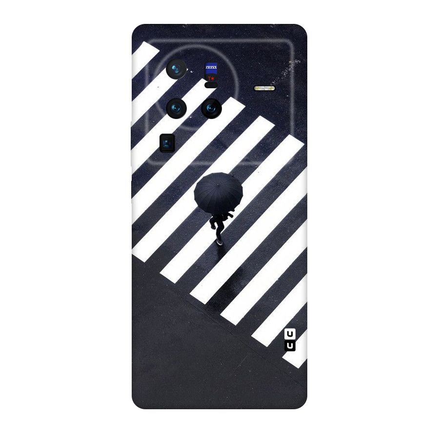 Zebra Walking Original Polycarbonate Back Case for Vivo X80