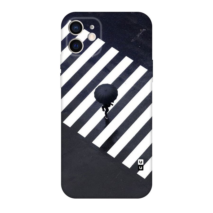 Zebra Walking Original Polycarbonate Back Case for iPhone 12