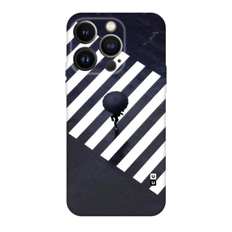 Zebra Walking Original Polycarbonate Back Case for iPhone 14 Pro