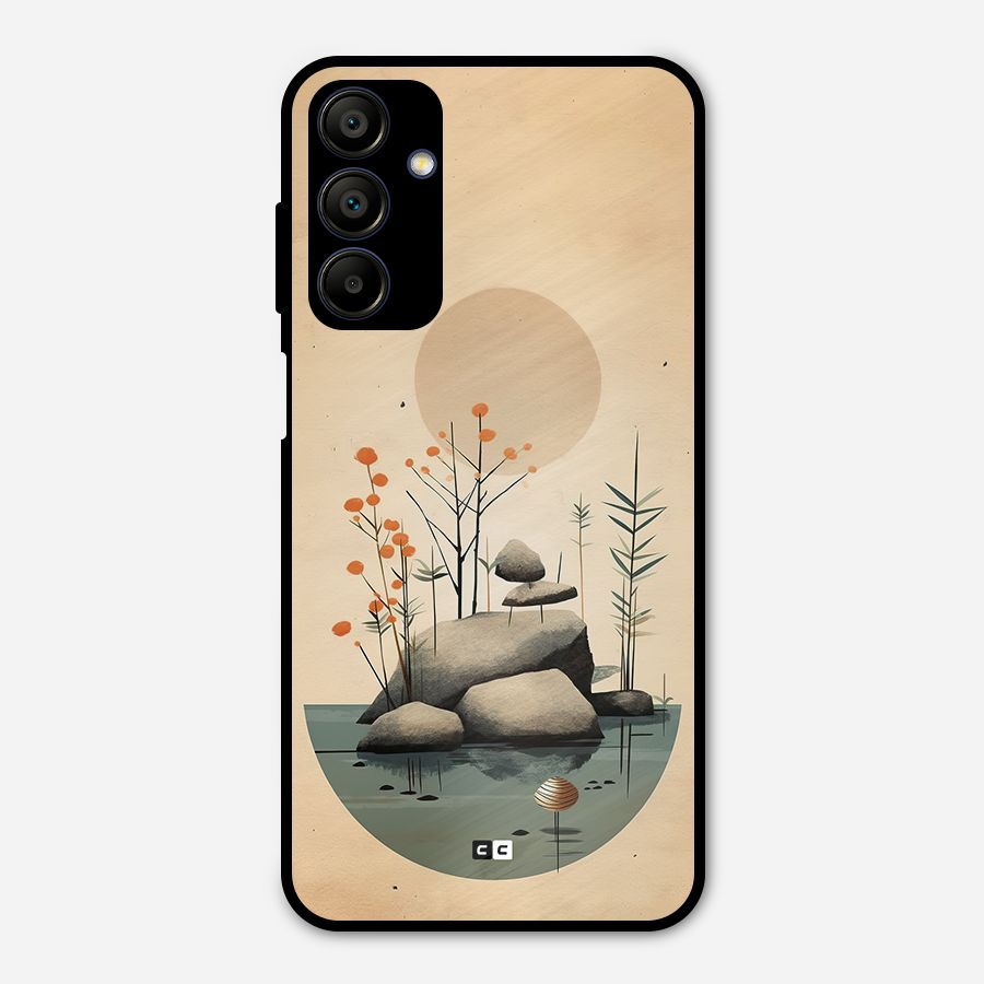 Zen Garden Metal Back Case for Galaxy A15 5G