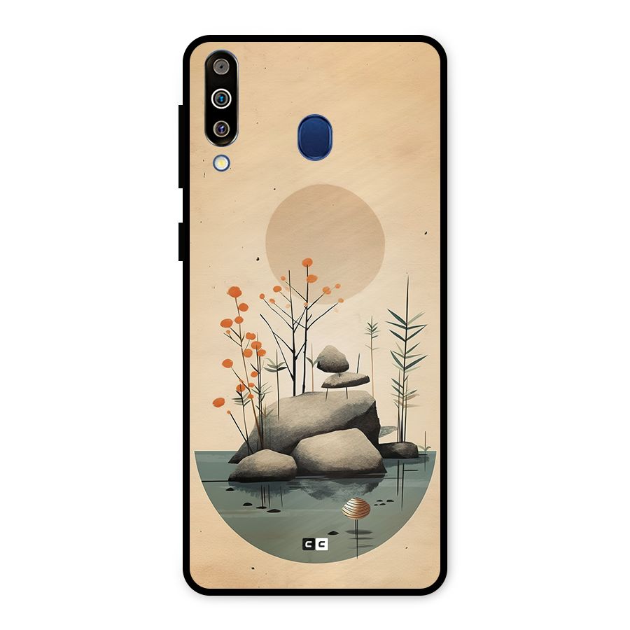 Zen Garden Metal Back Case for Galaxy M30