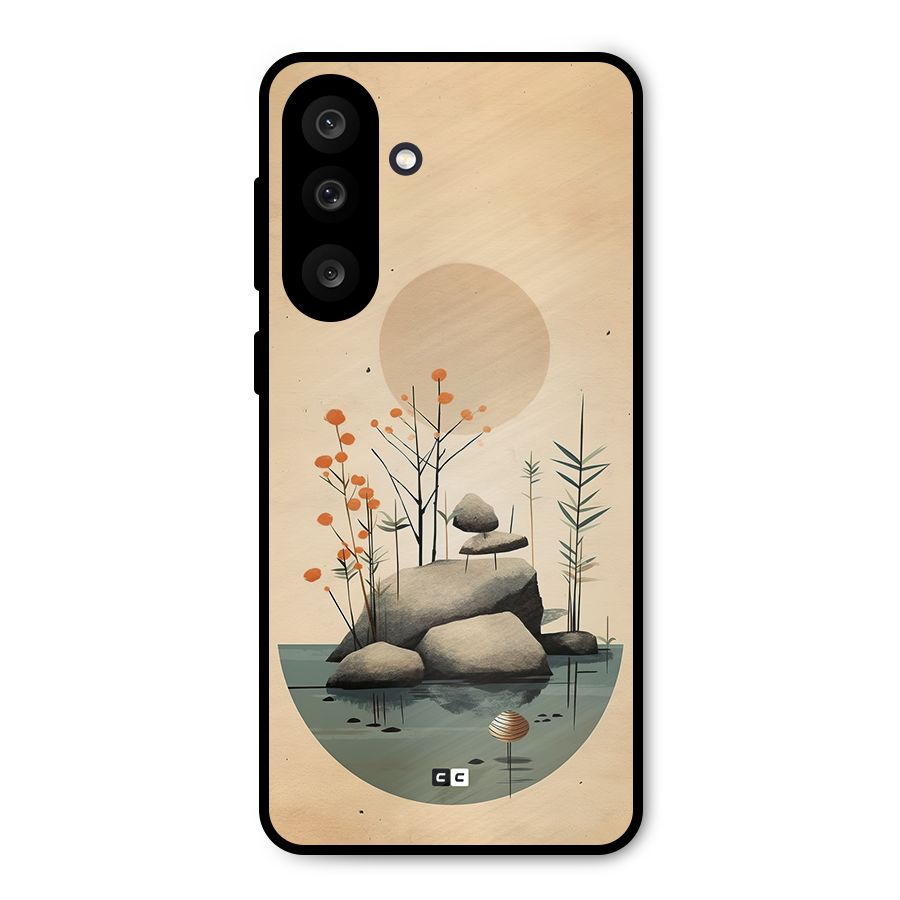 Zen Garden Metal Back Case for Galaxy M56