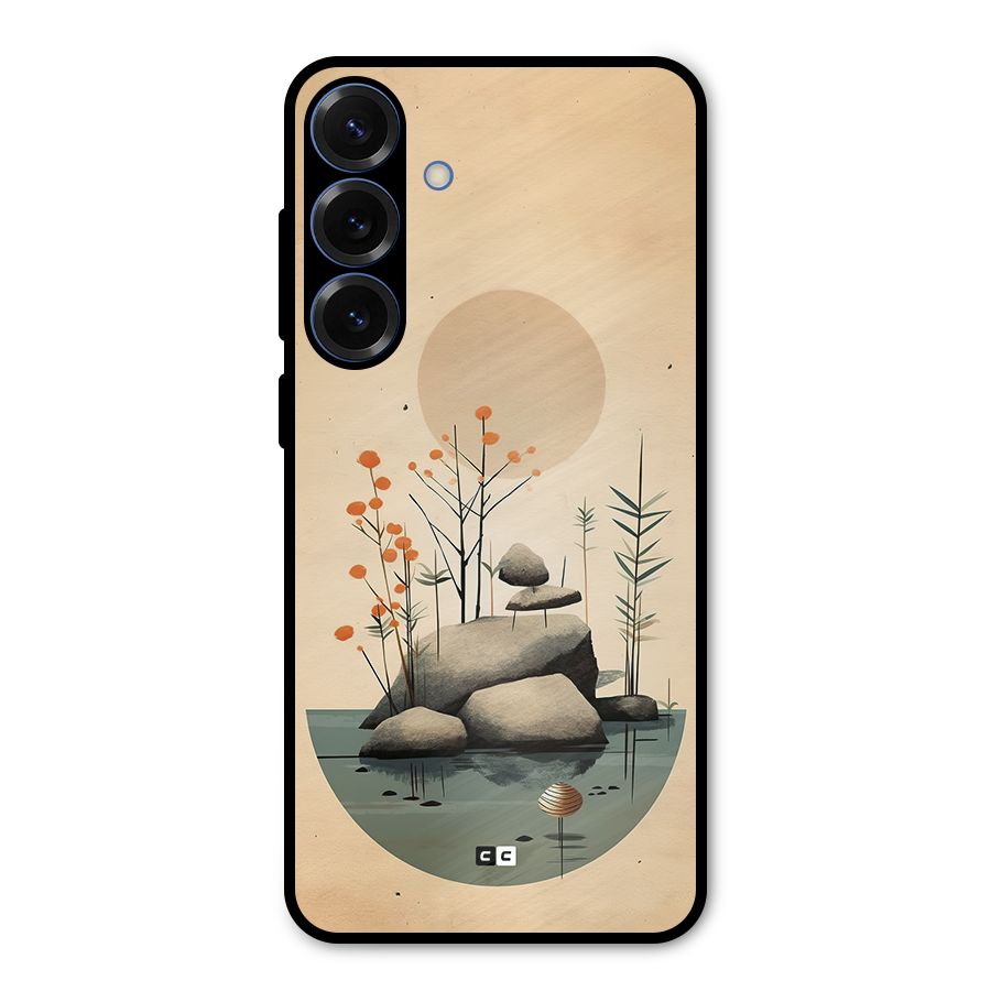 Zen Garden Metal Back Case for Galaxy S25 Plus