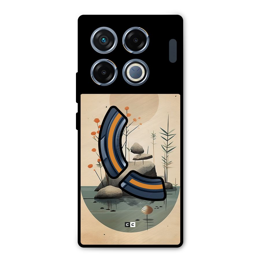 Zen Garden Metal Back Case for Infinix GT 20 Pro