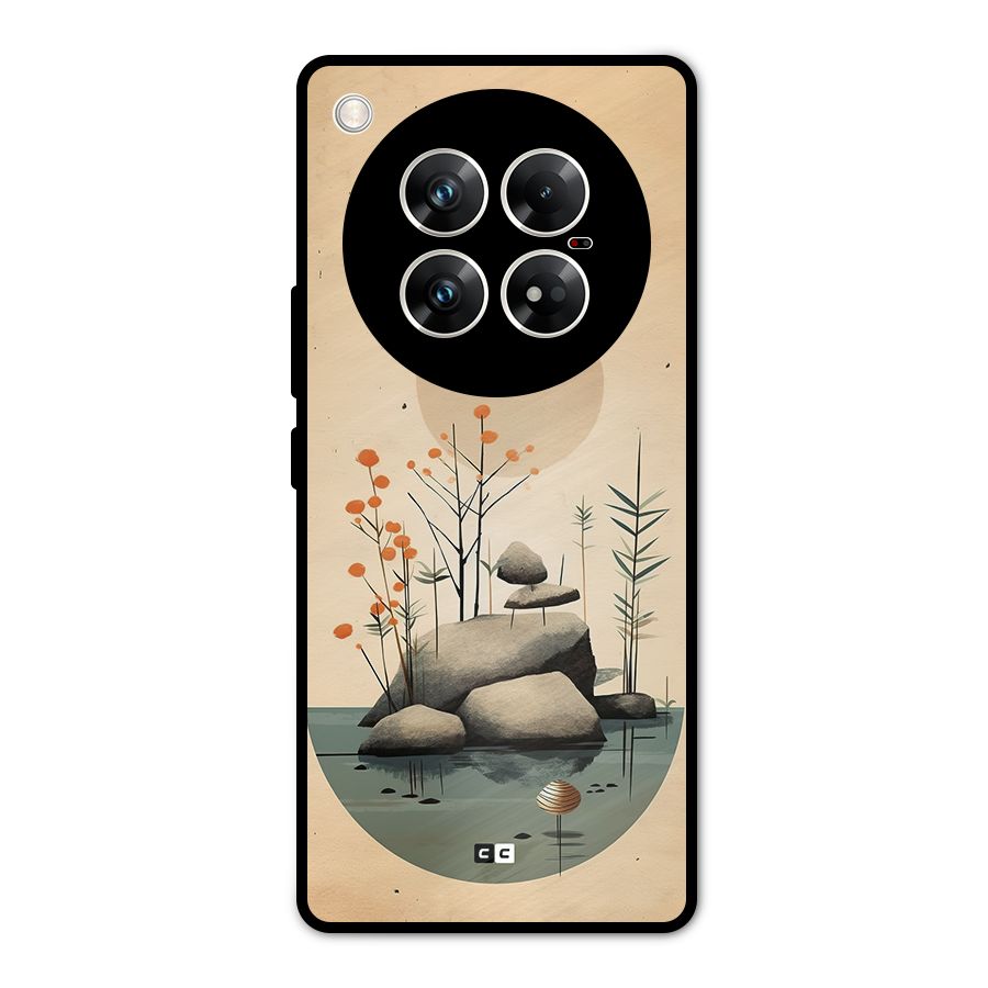 Zen Garden Metal Back Case for Infinix Zero 40 5G