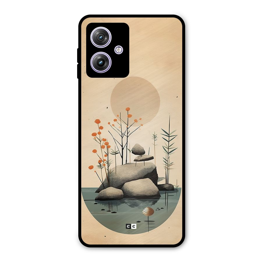Zen Garden Metal Back Case for Moto G64