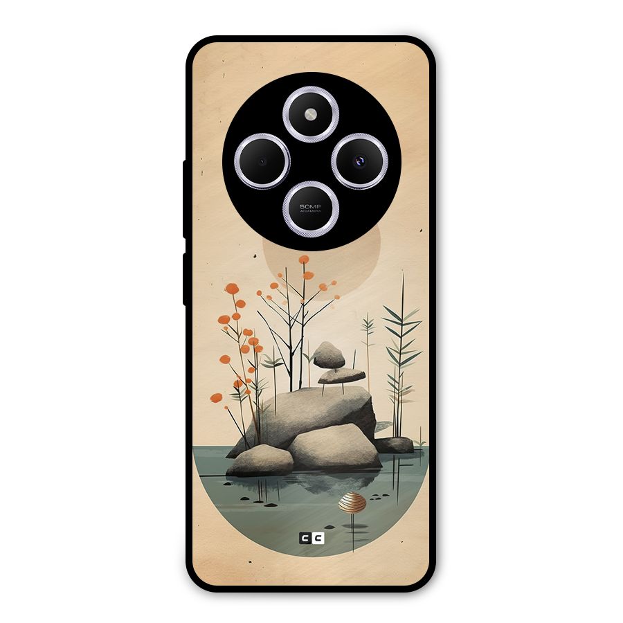 Zen Garden Metal Back Case for Poco C75 5G