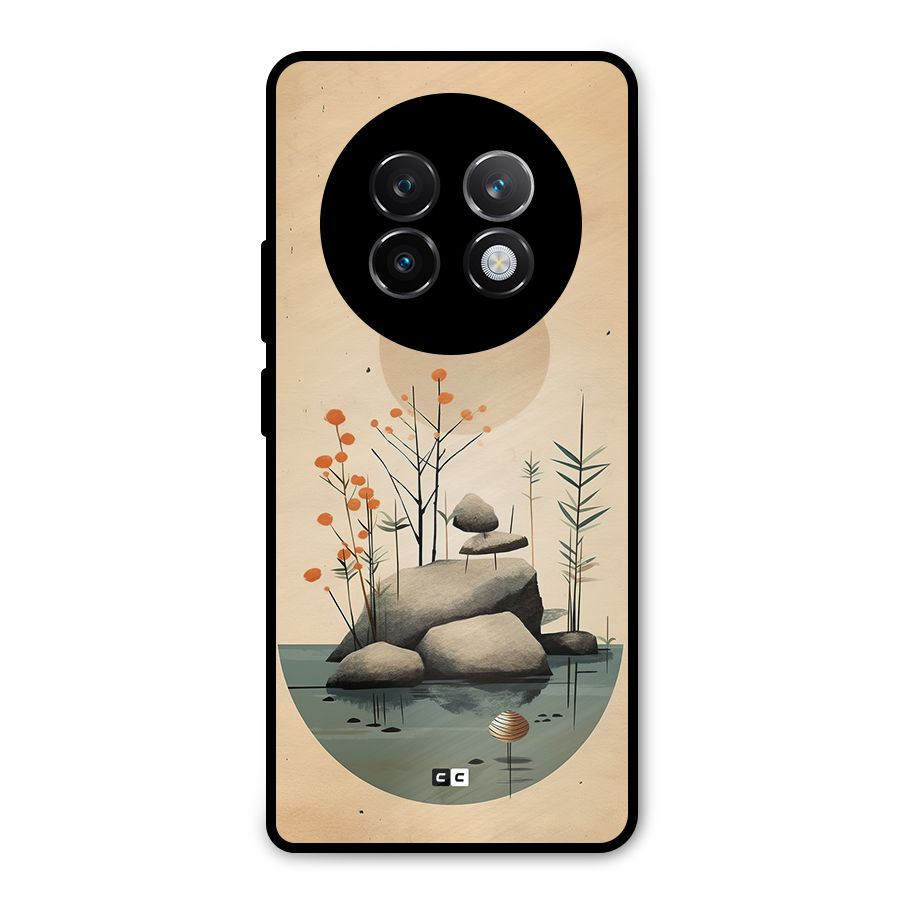 Zen Garden Metal Back Case for Realme 13 Plus