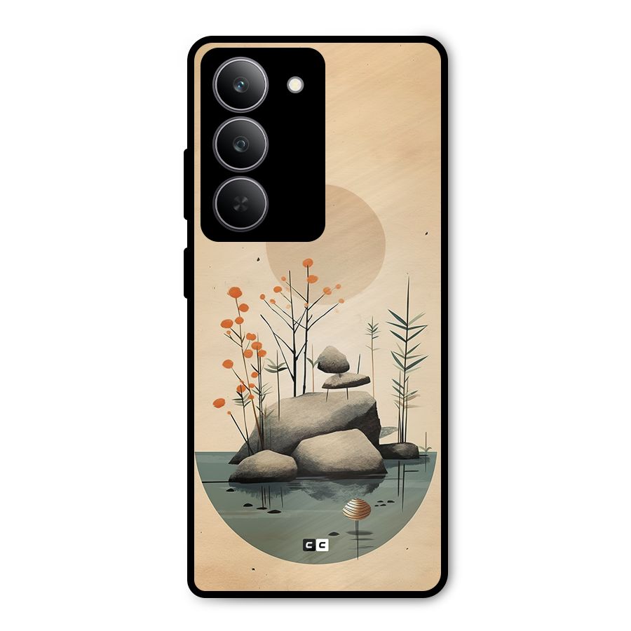 Zen Garden Metal Back Case for Realme 14x