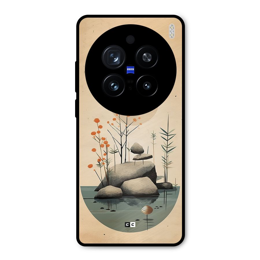 Zen Garden Metal Back Case for Vivo X200 Pro