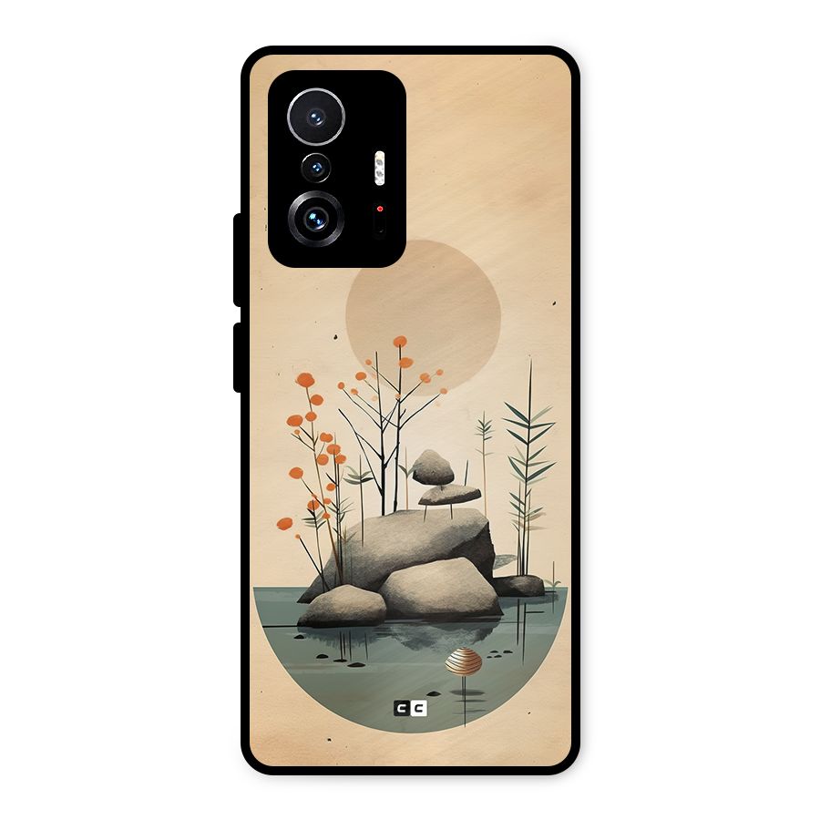 Zen Garden Metal Back Case for Xiaomi 11T Pro