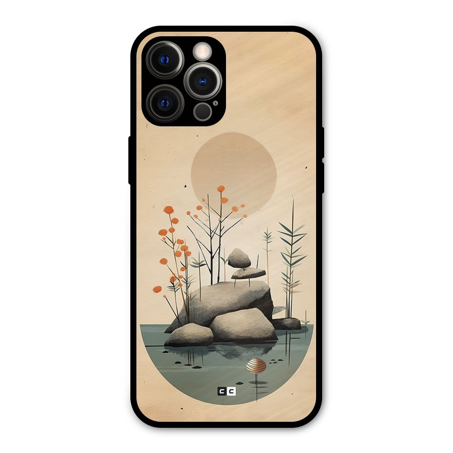 Zen Garden Metal Back Case for iPhone 12 Pro Max