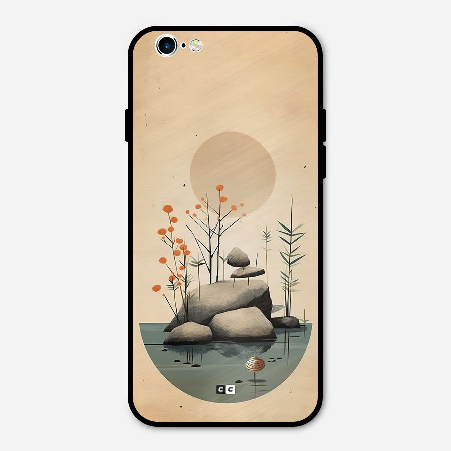 Zen Garden Metal Back Case for iPhone 6 6s