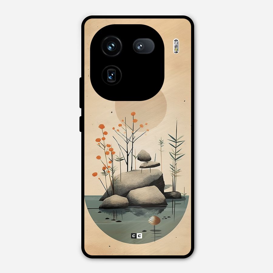 Zen Garden Metal Back Case for iQOO 12