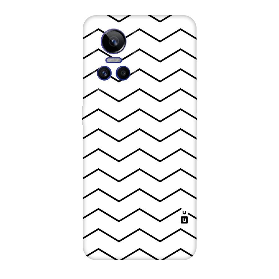 ZigZag Simple Classic Lines Original Polycarbonate Back Case for Realme GT Neo 3
